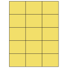 2.83" x 2.2"  Sheet Label