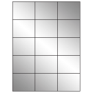 2.83" x 2.2"  Sheet Label