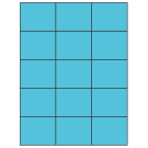 2.83" x 2.2"  Sheet Label