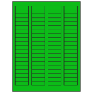 1.7225" x 0.5"  Sheet Label