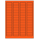 1.7225" x 0.5"  Sheet Label