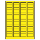 1.7225" x 0.5"  Sheet Label