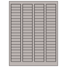 1.7225" x 0.5"  Sheet Label