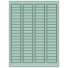 1.7225" x 0.5"  Sheet Label