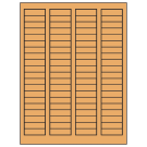 1.7225" x 0.5"  Sheet Label