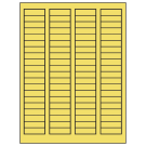 1.7225" x 0.5"  Sheet Label