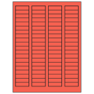 1.7225" x 0.5"  Sheet Label