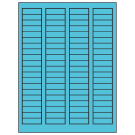 1.7225" x 0.5"  Sheet Label
