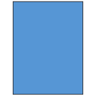 8.5" x 11"  Sheet Label