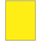 8.5" x 11"  Sheet Label