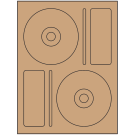 4.656" x 4.656"  Sheet Label