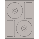 4.656" x 4.656"  Sheet Label