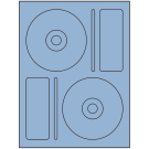 4.656" x 4.656"  Sheet Label