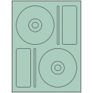 4.656" x 4.656"  Sheet Label