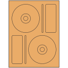 4.656" x 4.656"  Sheet Label