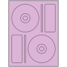 4.656" x 4.656"  Sheet Label