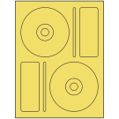 4.656" x 4.656"  Sheet Label