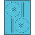 4.656" x 4.656"  Sheet Label