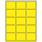 2.6875" x 2"  Sheet Label