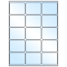 2.6875" x 2"  Sheet Label