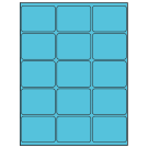 2.6875" x 2"  Sheet Label