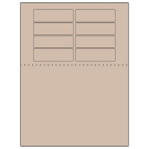 3.1875" x 1"  Sheet Label