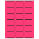 2.125" x 1.75"  Sheet Label