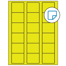 2.125" x 1.75"  Sheet Label