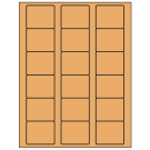 2.125" x 1.75"  Sheet Label