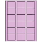 2.125" x 1.75"  Sheet Label