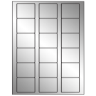 2.125" x 1.75"  Sheet Label