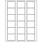 2.125" x 1.75"  Sheet Label