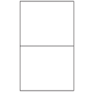 8.5" x 7"  Sheet Label