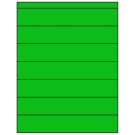 8.5" x 1.5"  Sheet Label