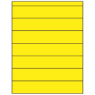 8.5" x 1.5"  Sheet Label