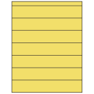 8.5" x 1.5"  Sheet Label