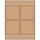 3.875" x 3.875"  Sheet Label