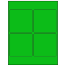 3.875" x 3.875"  Sheet Label