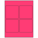 3.875" x 3.875"  Sheet Label