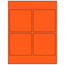 3.875" x 3.875"  Sheet Label