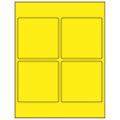 3.875" x 3.875"  Sheet Label