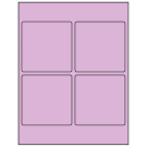 3.875" x 3.875"  Sheet Label