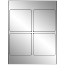 3.875" x 3.875"  Sheet Label