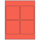 3.875" x 3.875"  Sheet Label