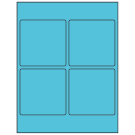 3.875" x 3.875"  Sheet Label