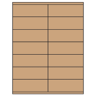 4.25" x 1.5"  Sheet Label