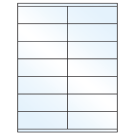 4.25" x 1.5"  Sheet Label