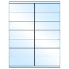 4.25" x 1.5"  Sheet Label