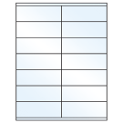 4.25" x 1.5"  Sheet Label