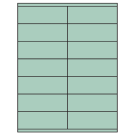 4.25" x 1.5"  Sheet Label
